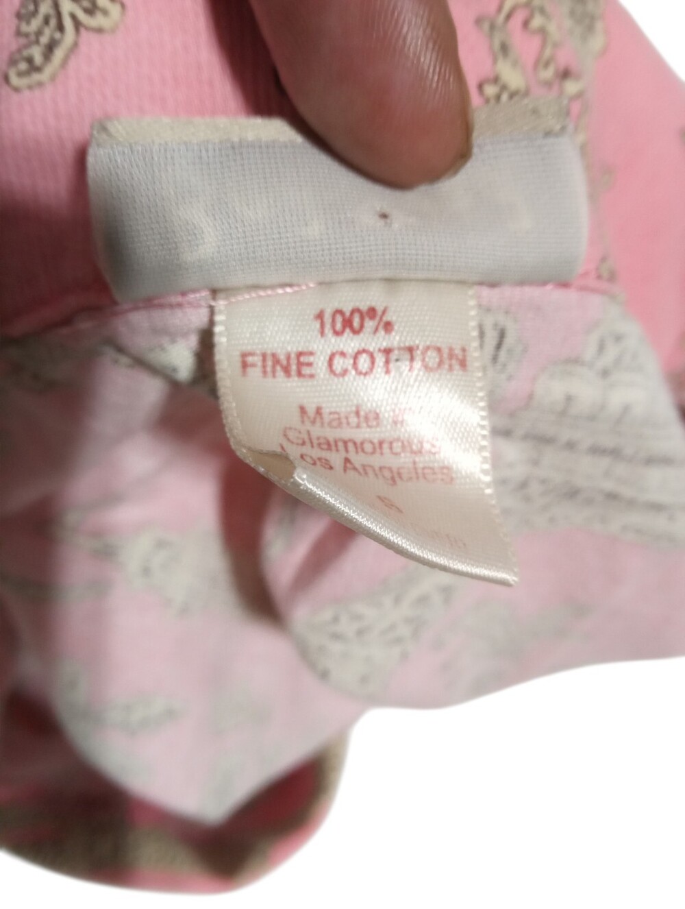 BedHead Pajama Set Pink Floral Cotton Button Front Sleepwear Size S - Picture 7 of 10